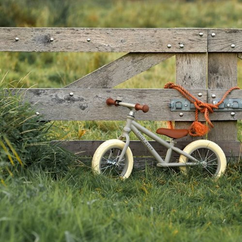 Little Dutch Μεταλλικό ποδήλατο ισορροπίας (ματ λαδί)