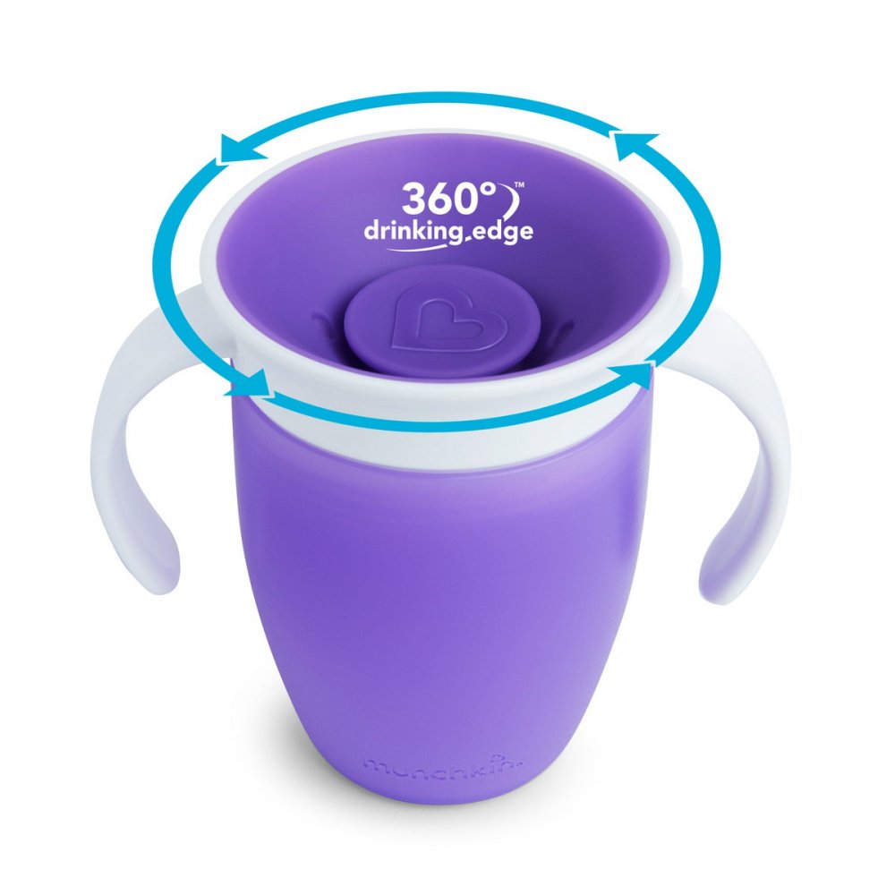 MIRACLE 360 TRAINER CUP purple 207ml