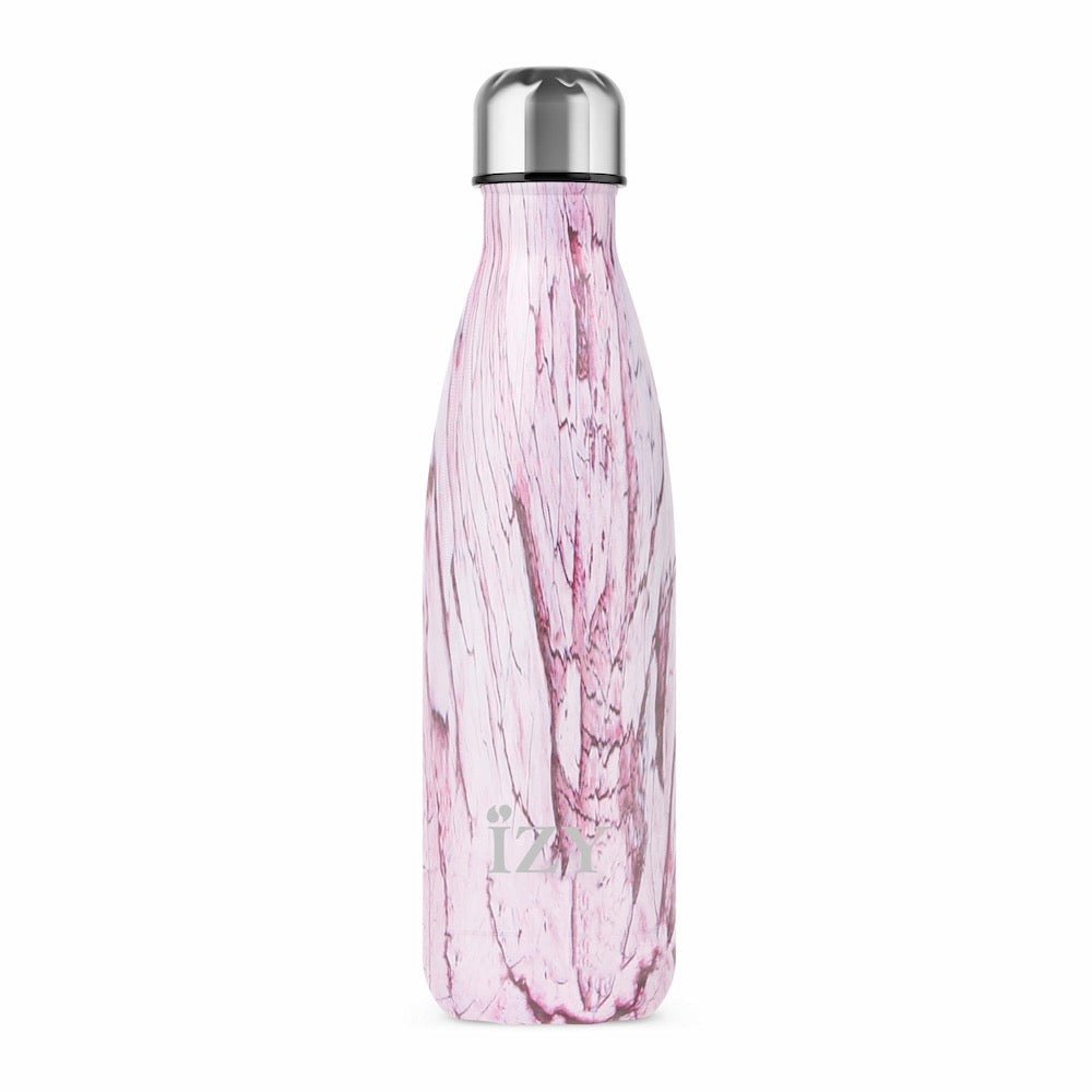 Izy μπουκάλι θερμός νερού (500ml - Design Pink)