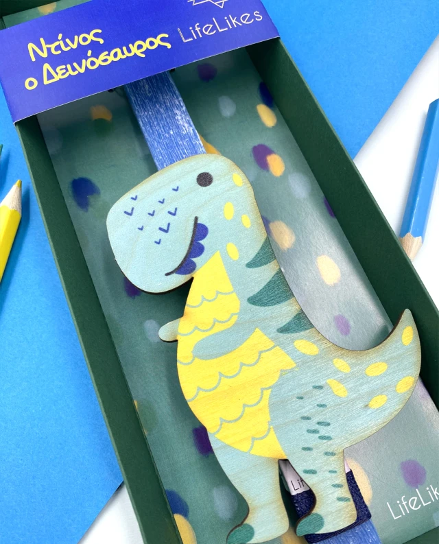 Lifelikes Λαμπάδα "Ντίνος ο Δεινόσαυρος" σε κουτί