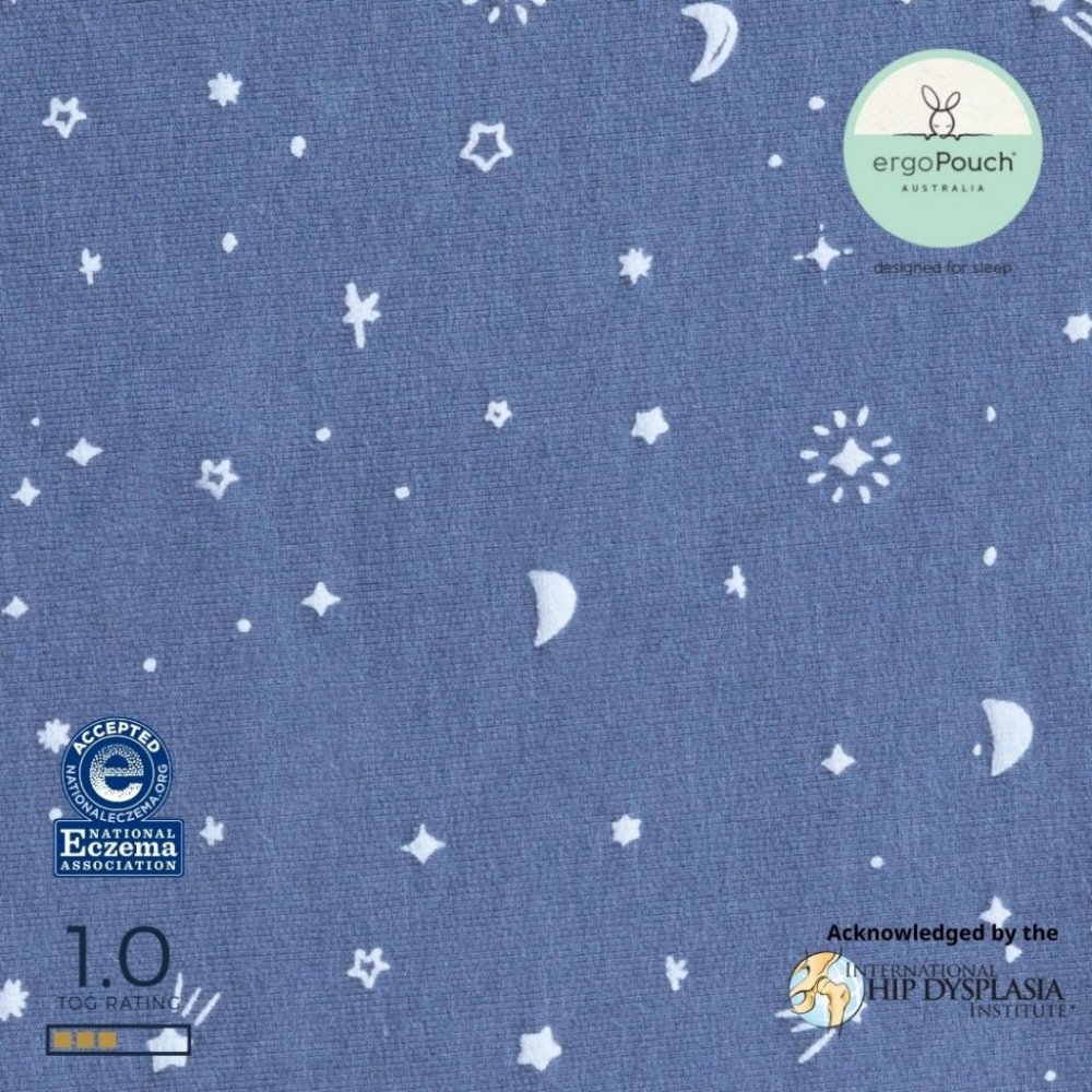 ErgoPouch Υπνόσακος 6-12 Μηνών Night Sky 1.0 Tog