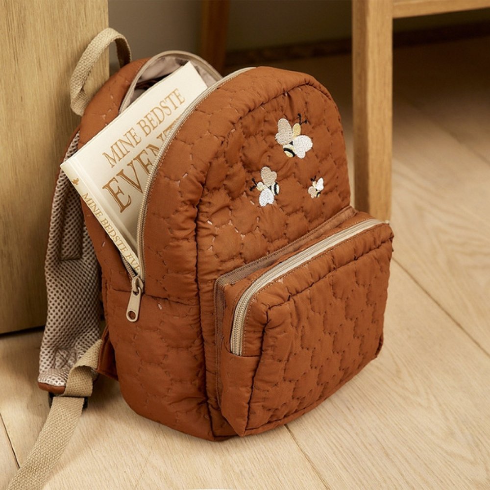 Nuuroo παιδικό backpack με επένδυση Nikki Caramel Cafe
