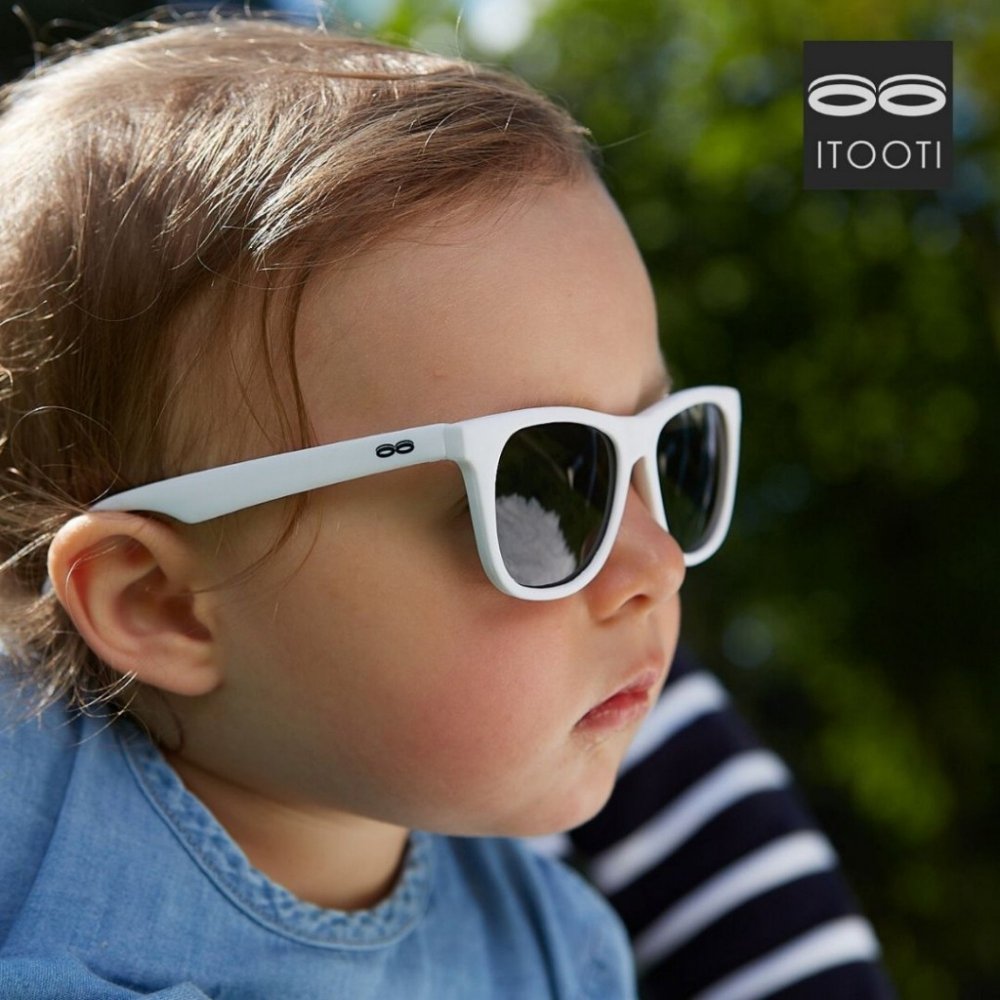 iTooTi Classic Bρεφικά Γυαλιά Ηλίου 6-36 Μηνών Λευκό