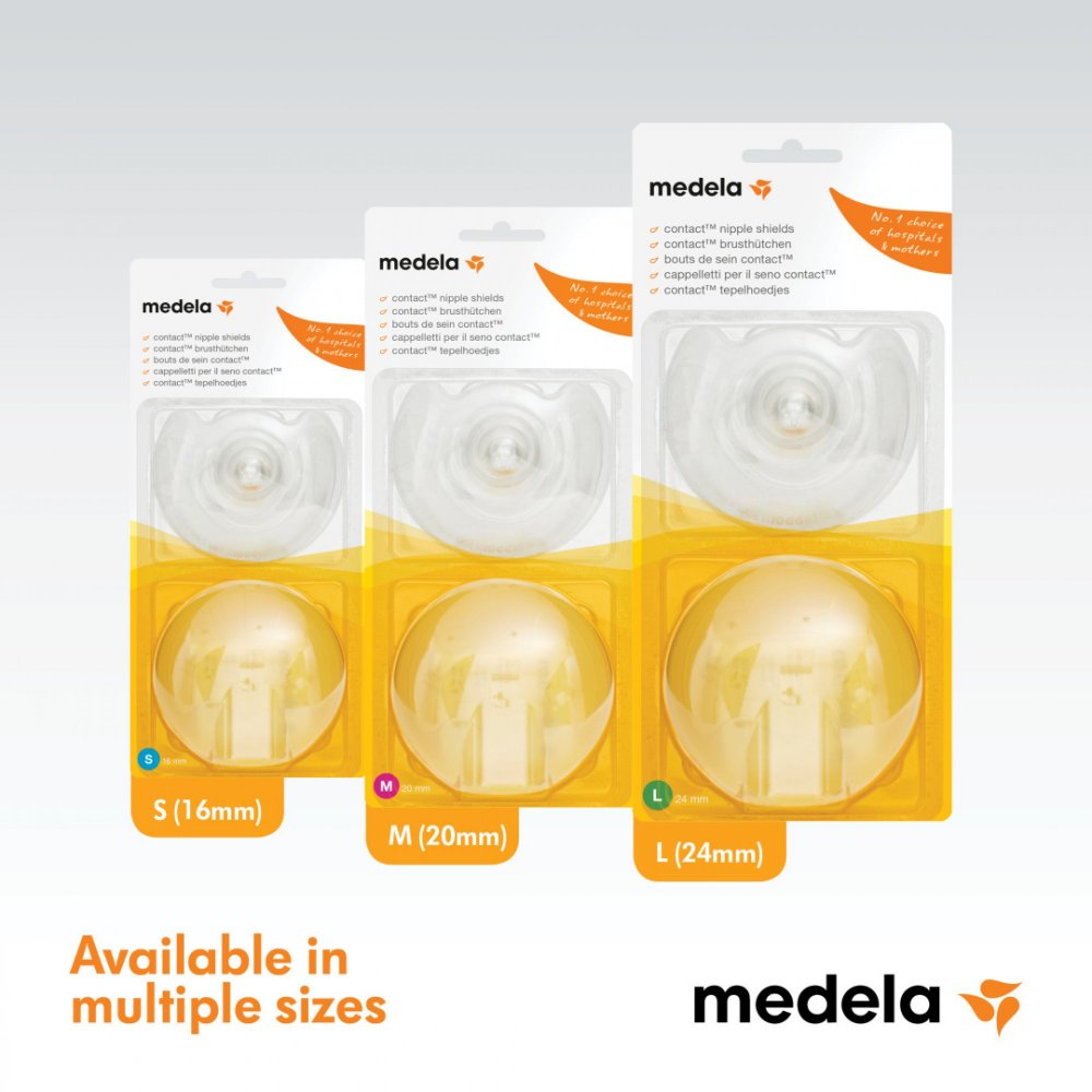 Medela Contact™ Nipple Shields Ψευδοθηλές S (16mm)