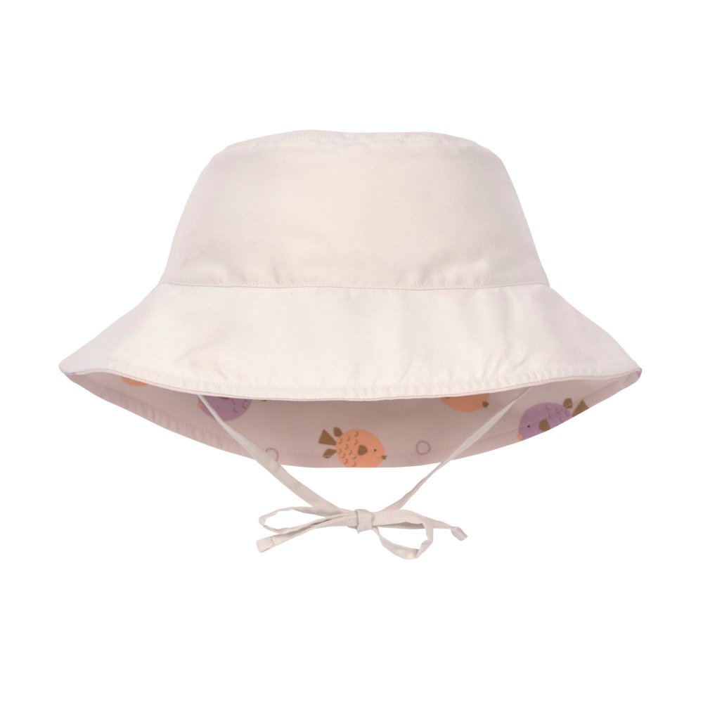 Lassig καπέλο με ηλιοπροστασία Fish απαλό ροζ