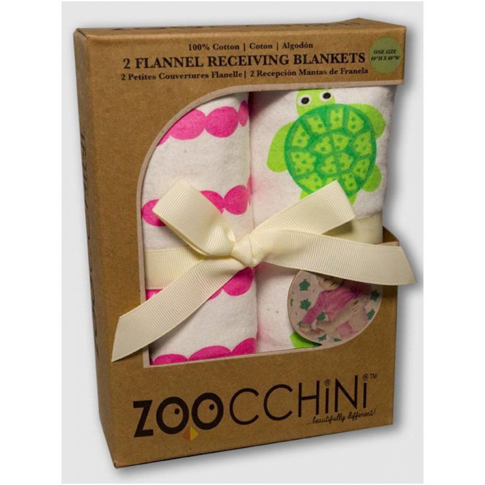 Zoocchini Βαμβακερά πανάκια για μωρά σχέδιο χελωνάκι 1 x 1 μέτρο
