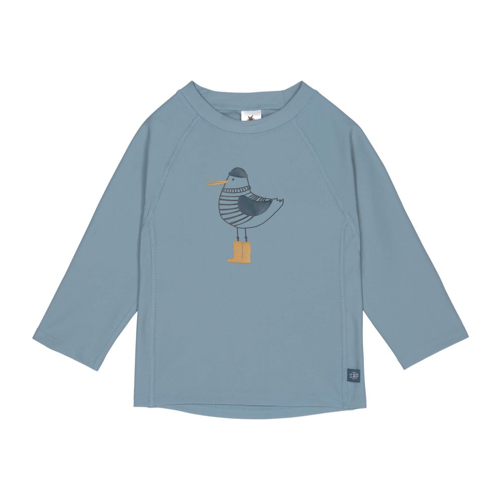 Lassig μακρυμάνικη μπλούζα-μαγιό Mr. Seagull blue