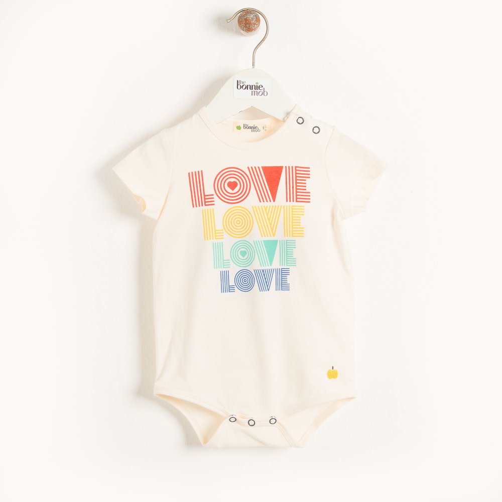 The bonnie mob CABO - Baby Bodysuit LOVE