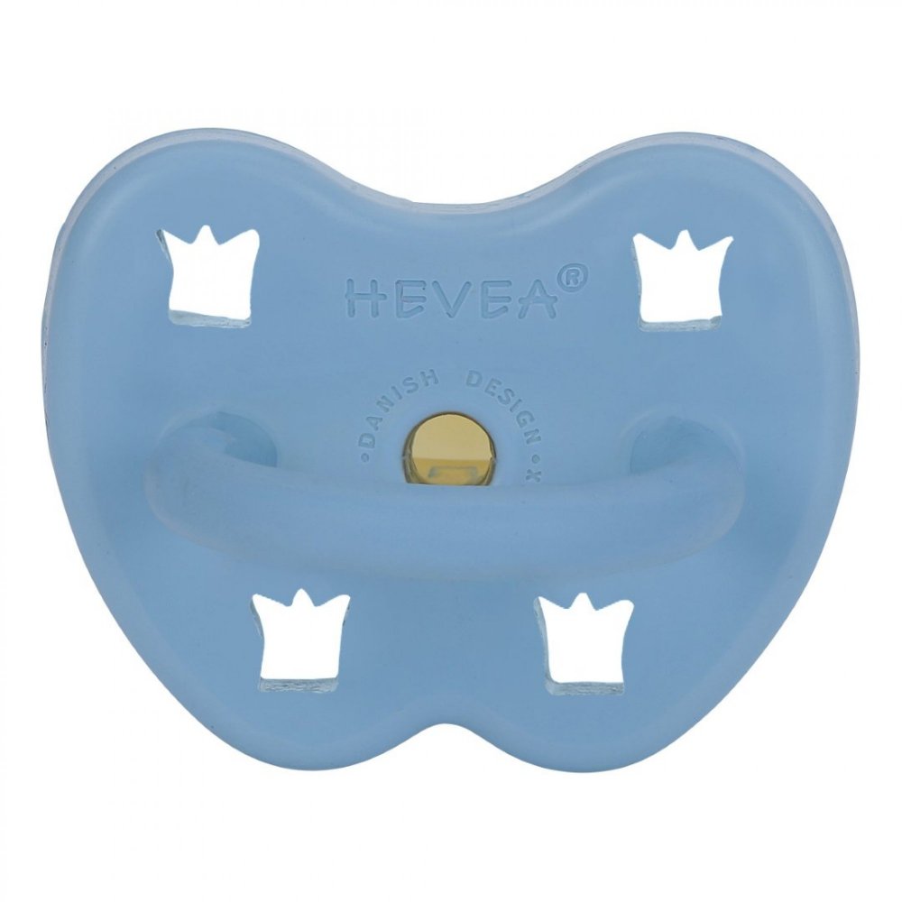 Hevea πιπίλα Sky Blue 3-36 μηνών - ορθοδοντική από φυσικό καουτσούκ