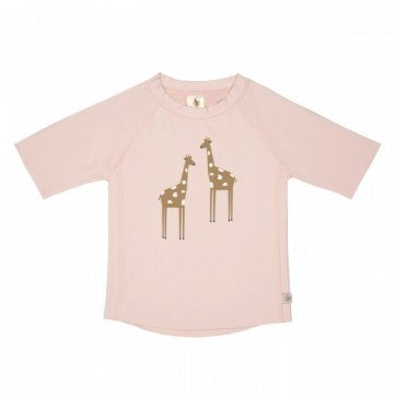 Lassig Lassig κοντομάνικη μπλούζα-μαγιό Giraffe (Απαλό ροζ)