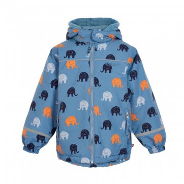 CeLaVi Παιδικό μπουφάν με σχέδιο πορτοκαλί ελεφαντάκι