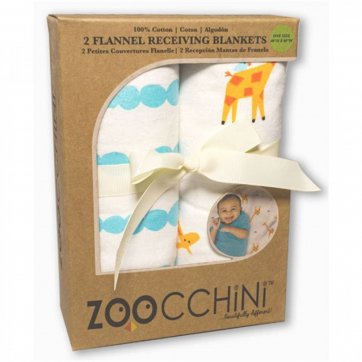 Zoocchini Zoocchini Βαμβακερά πανάκια για μωρά σχέδιο καμηλοπάρδαλη 1 x 1 μέτρο
